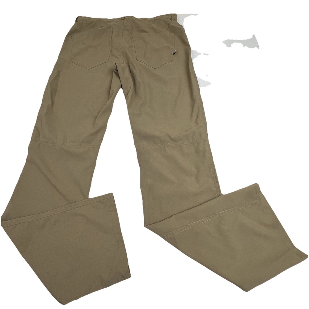 Ocean Coast Men's Sorona Polyester Blend Lightweight Tan Pants 30x32